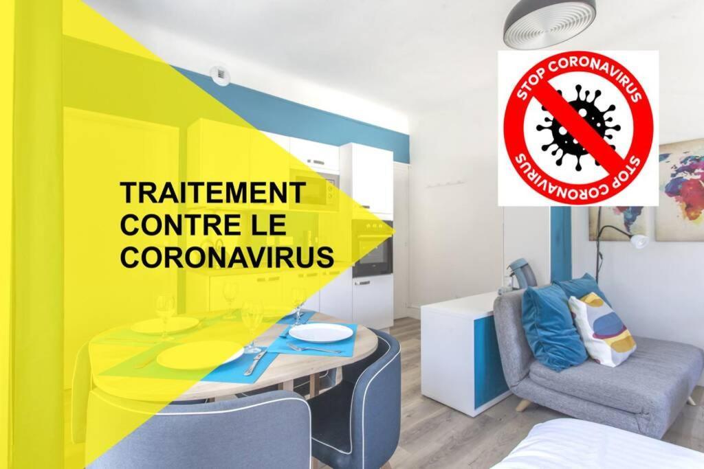 Zen Studio Les Thermes - Challes Centre - Parking Bagian luar foto