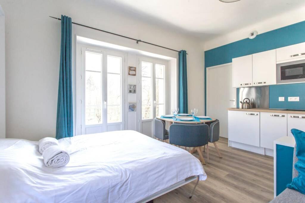Zen Studio Les Thermes - Challes Centre - Parking Bagian luar foto