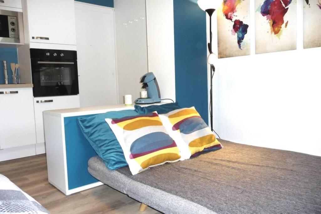 Zen Studio Les Thermes - Challes Centre - Parking Bagian luar foto